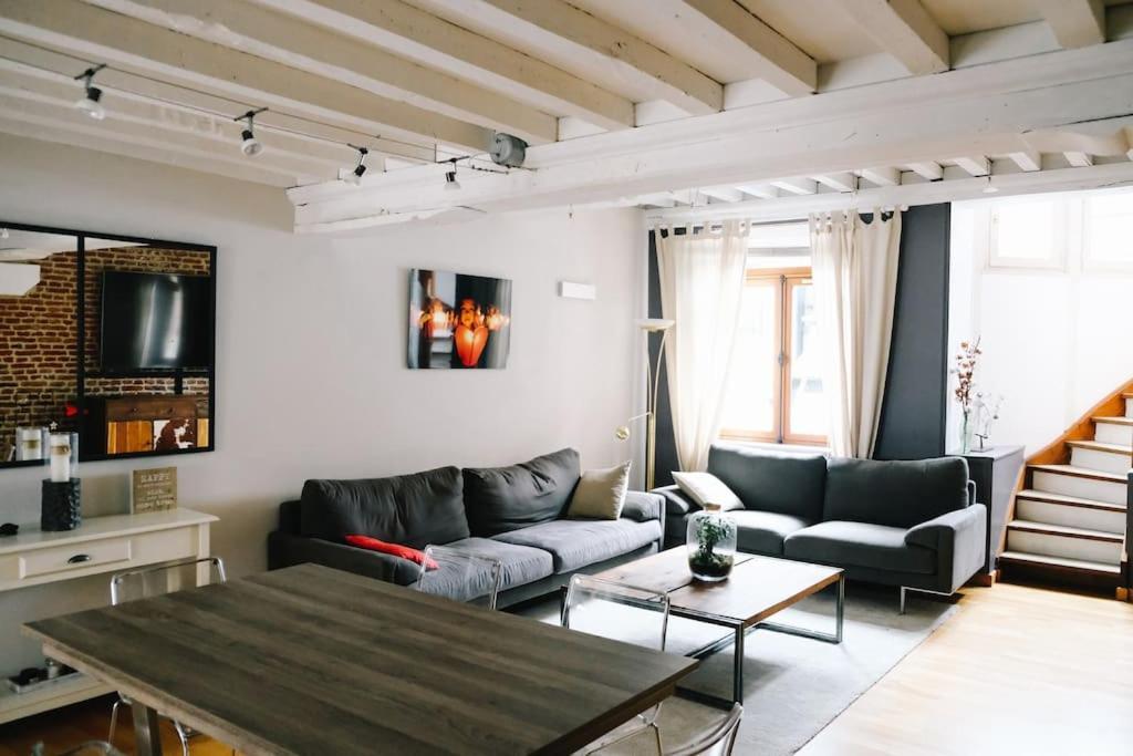 Magnifique Duplex De 90M² Au Coeur De Lille Apartment ภายนอก รูปภาพ